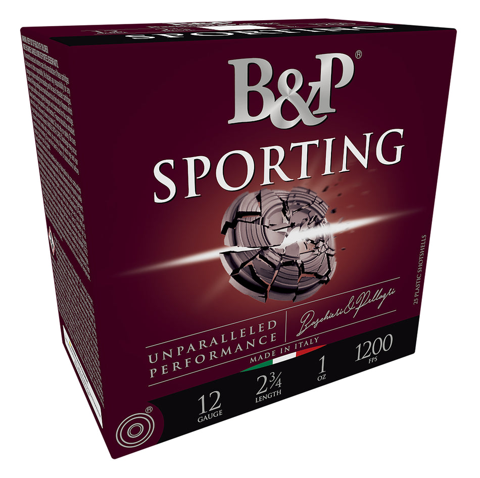 Baschieri and Pellagri Competition Sporting Clay 12 Gauge 2.75 in / 2.75 in #7.5 1 oz