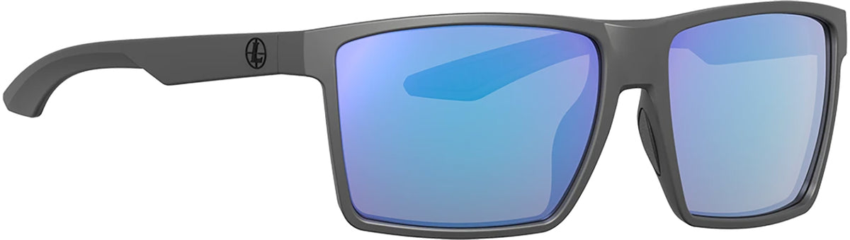 Leupold 184362 DeSoto Performance Wear Blue Mirror Lens Polycarbonate Dark Gray Frame