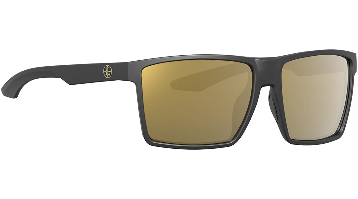 Leupold 184363 DeSoto Performance Wear Bronze Mirror Lens Polycarbonate Matte Black Frame