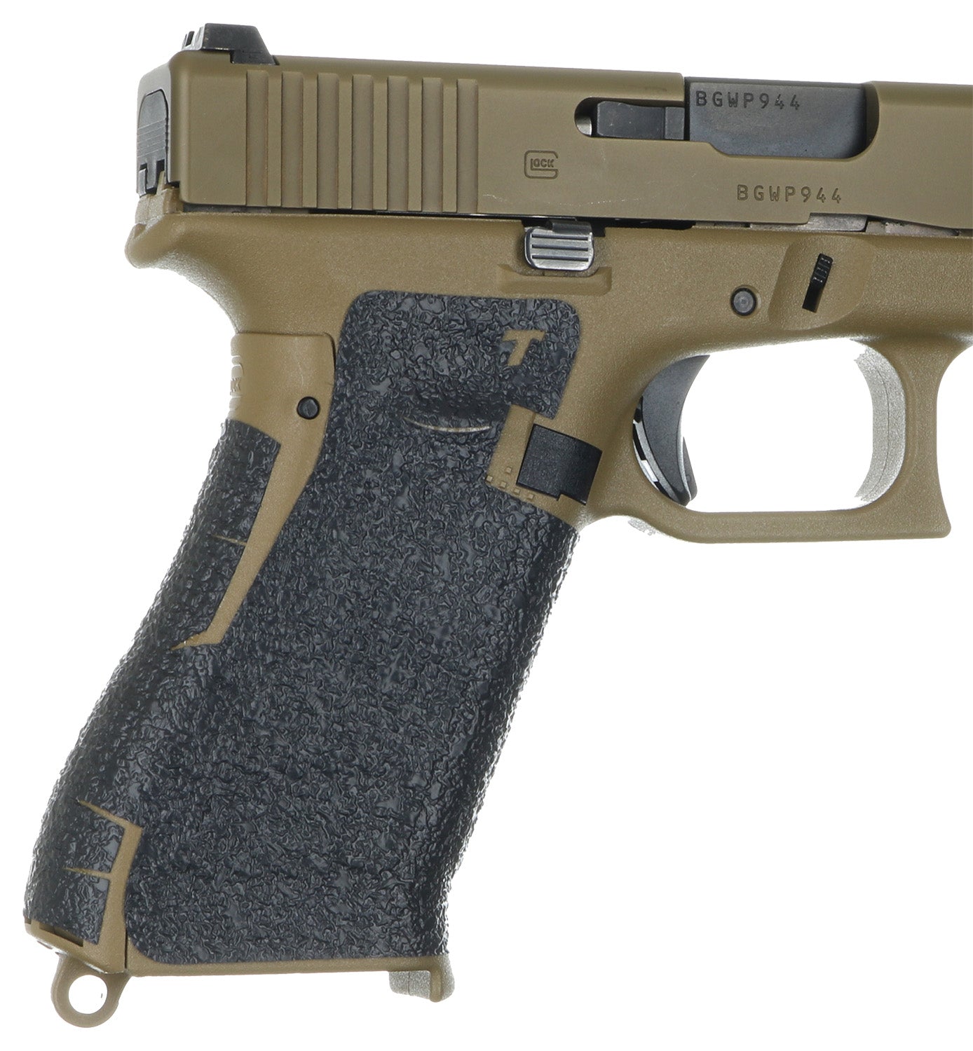 Talon Grips EV01R Adhesive Rubber Grip for Full-Size Glock Gen 5, Black Textured