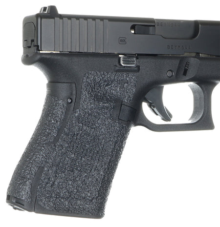 Talon Grips EV02R Adhesive Rubber Grip for Compact Glock Gen 5 (19, 23), Black Textured