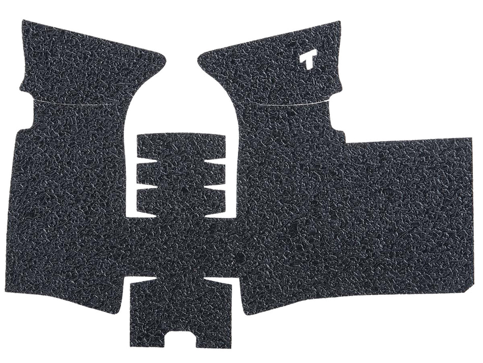Talon Grips EV08R Adhesive Rubber Grip for Full-Size Sig P250, P320, M17, M18, Black Textured