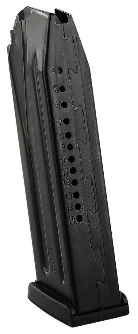 HK 50227869 VP9/P30 15-Round 9mm Luger Detachable Magazine Black Steel