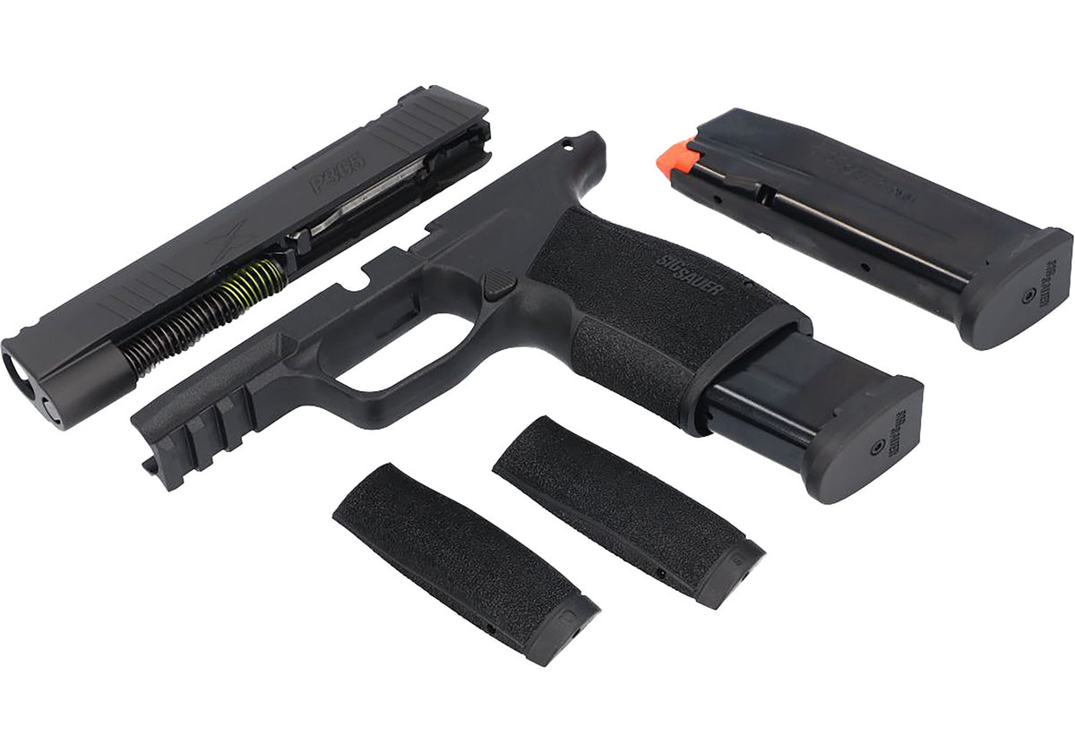 Sig Sauer 8901443 P365X-Macro Caliber Exchange Kit 9mm Luger 3.10" Black Optic Cut Slide X-RAY 3 Sights 17-Round (2 Mags)