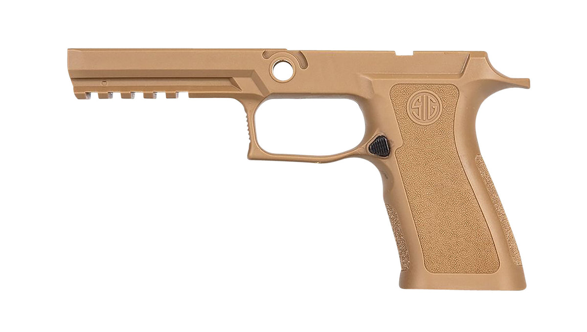 Sig Sauer P320 X-Series Full Size Grip Module Medium, 9mm/40 S&W/357 Sig, Coyote Polymer