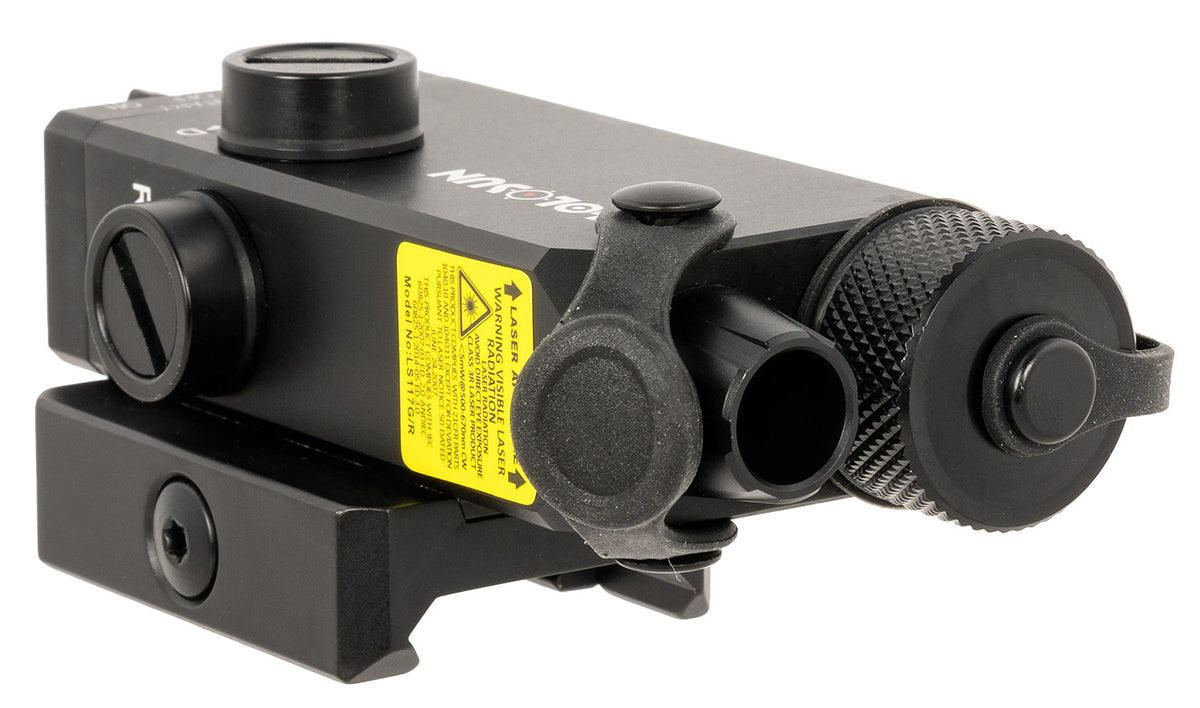 Holosun LS117R Class IIIa Red Laser Aiming Device Matte Black Picatinny QR Mount
