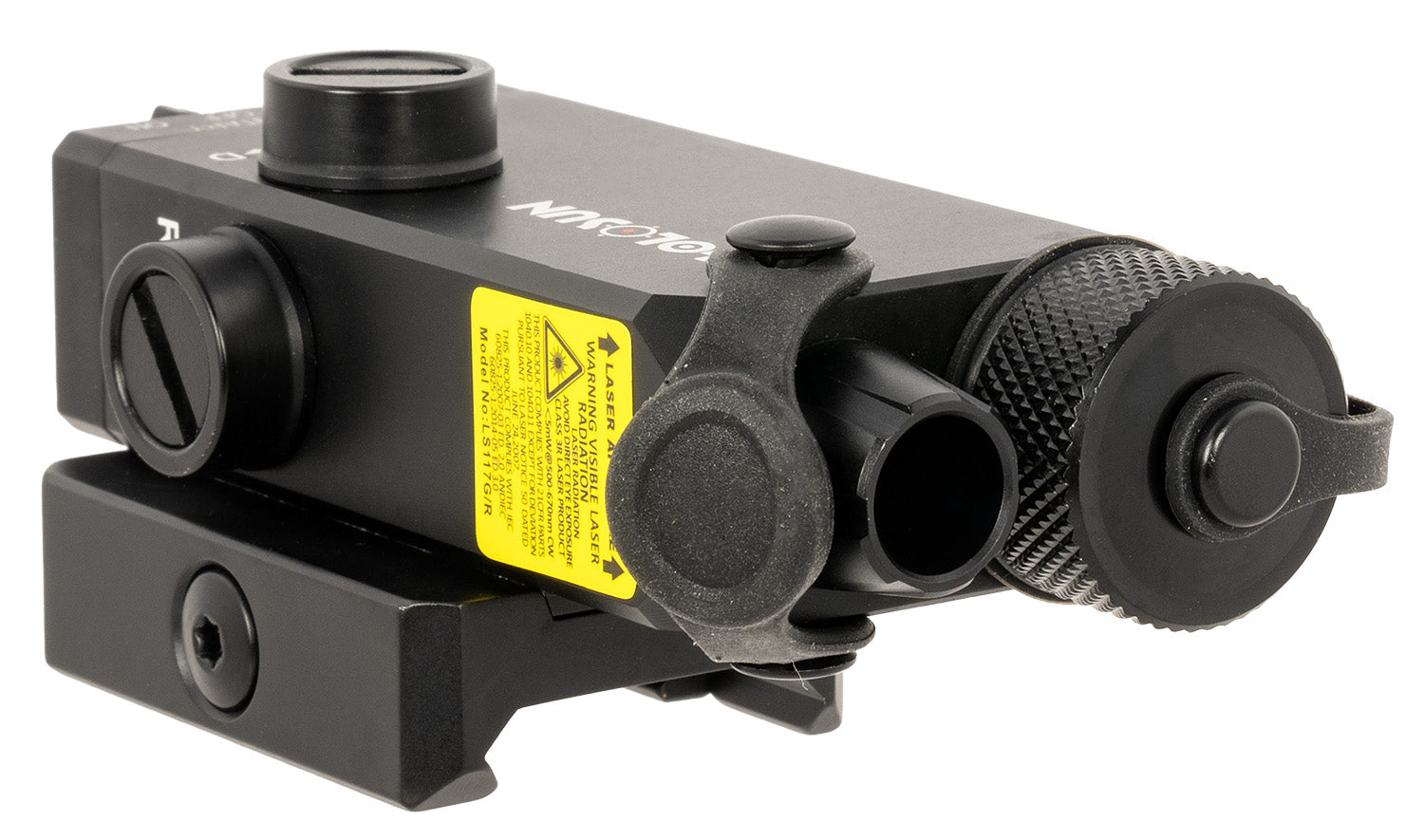Holosun LS117R Class IIIa Red Laser Aiming Device Matte Black Picatinny QR Mount