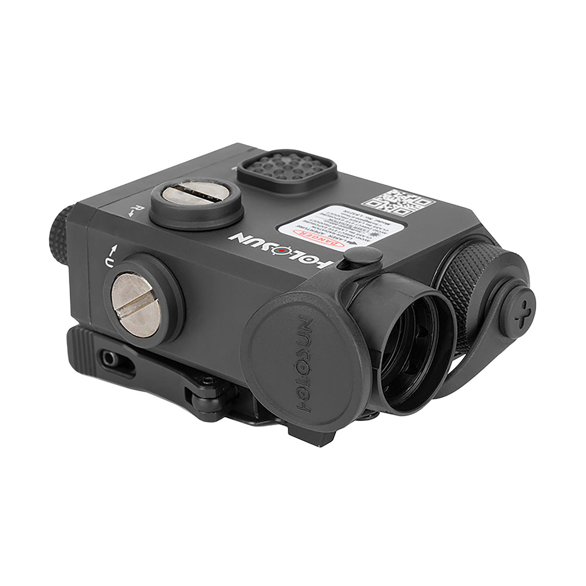 Holosun LS321R Coaxial Dual Laser Red and IR Pointer/Illuminator Matte Black Picatinny Mount