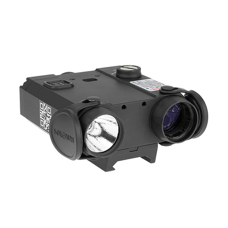 Holosun LS420G Green Laser IR Pointer/Illuminator and 600 Lumen White Light Coaxial Matte Black