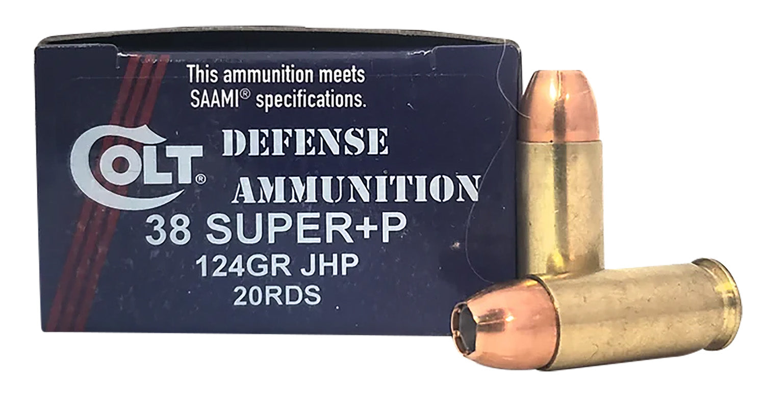 DoubleTap Defense .38 Super 124 gr JHP ammo