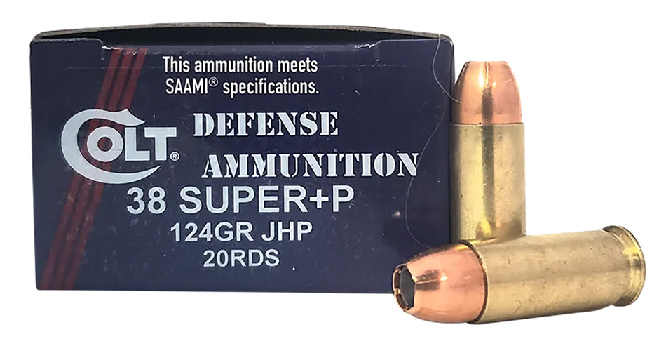 DoubleTap Defense .38 Super 124 gr JHP ammo