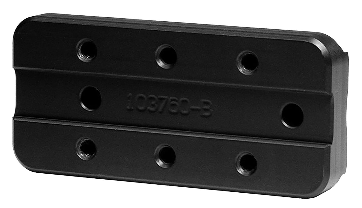 MDT 104059BLK ACC Chassis Forend Weight, 0.52 lbs Each, Black Steel, 5-Pack, Compatible with MDT ACC Chassis