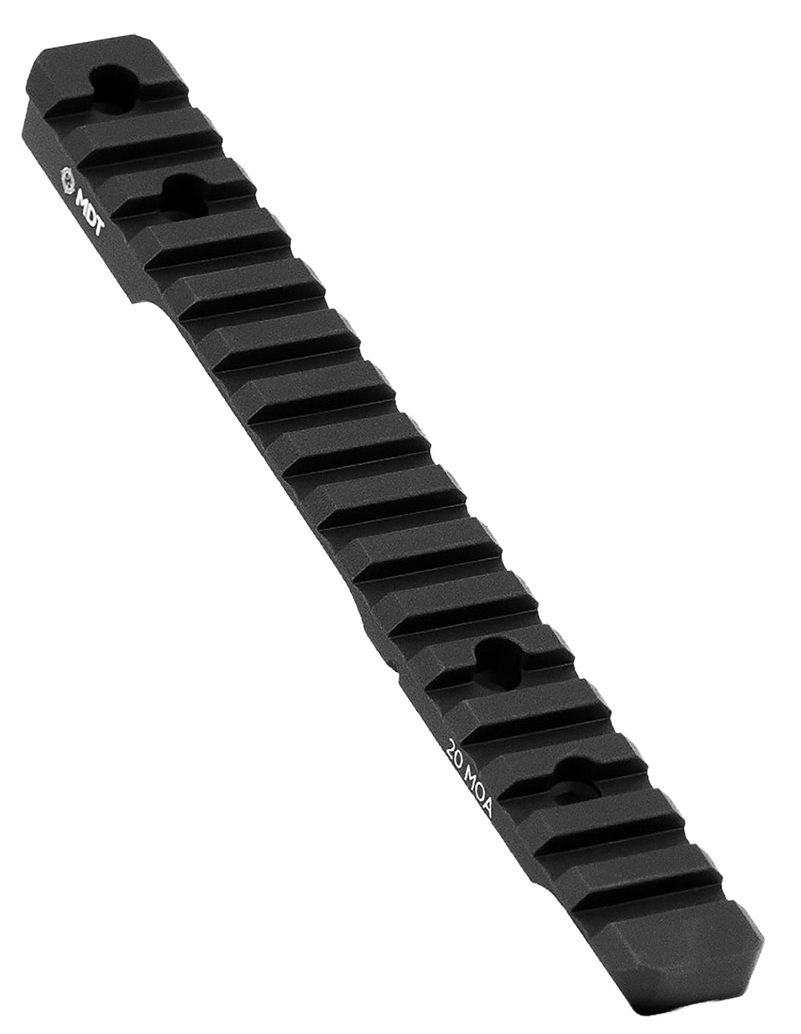 MDT 102187BLK Picatinny Scope Rail Black Anodized Aluminum 11" 20 MOA for Remington 700 SA