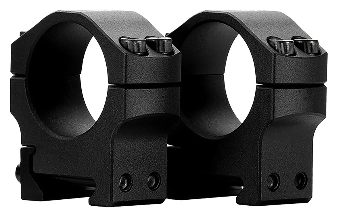 MDT 103347BLK Premier Scope Ring Set Black Aluminum 30mm Tube Medium Height