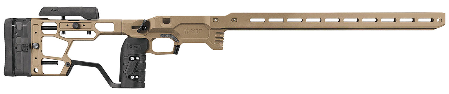 MDT 106557FDE ACC Elite Chassis System Remington 700 Short Action Right Hand FDE