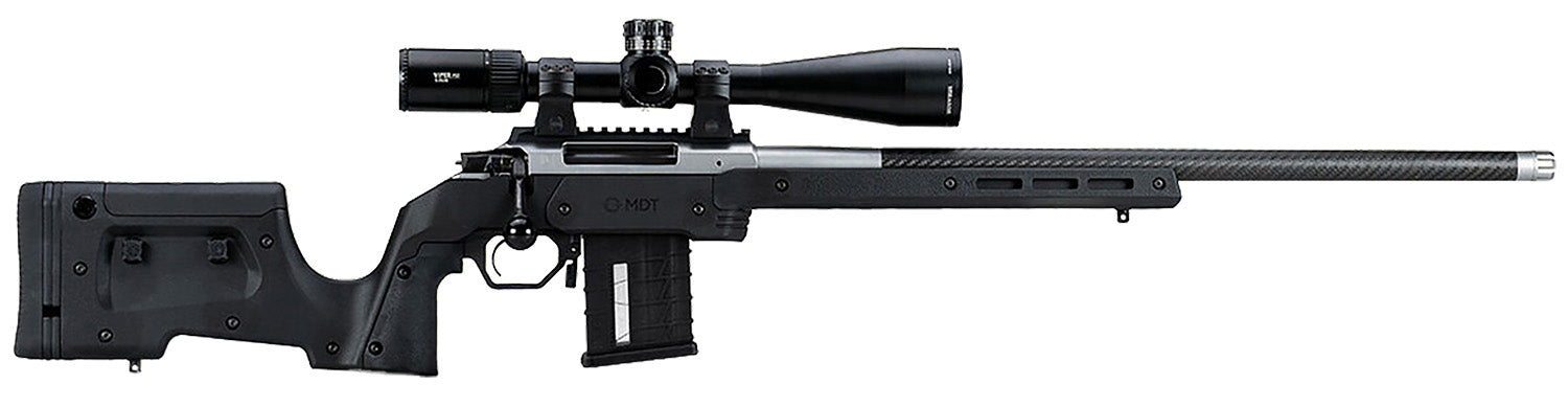 MDT 104690BLK XRS Chassis Black Aluminum Polymer Panels Adj Cheekrest M-LOK Forend Howa 1500 SA