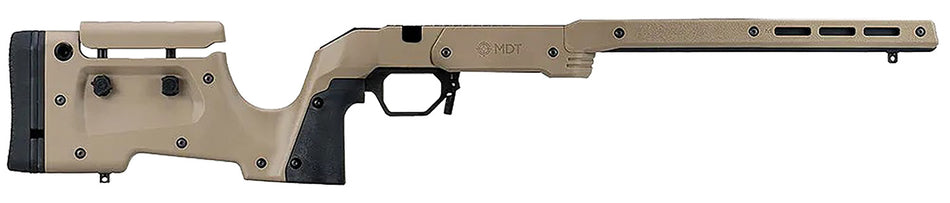MDT 104690FDE XRS Chassis FDE Aluminum Polymer Panels Adj Cheekrest M-LOK Forend Howa 1500 SA