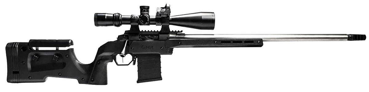 MDT 104692BLK XRS Chassis Black Aluminum Polymer Panels Adj Cheekrest M-LOK Forend Fits Savage SA