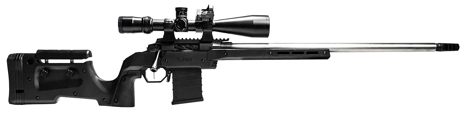 MDT 104692BLK XRS Chassis Black Aluminum Polymer Panels Adj Cheekrest M-LOK Forend Fits Savage SA