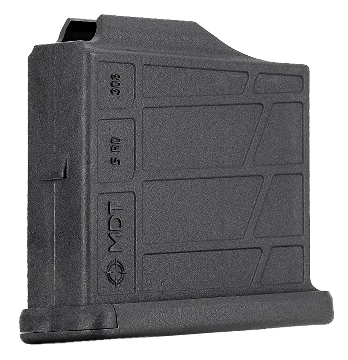 MDT AICS 5rd Extended Magazine 6.5 Creedmoor / .308 Win Short Action Black Polymer