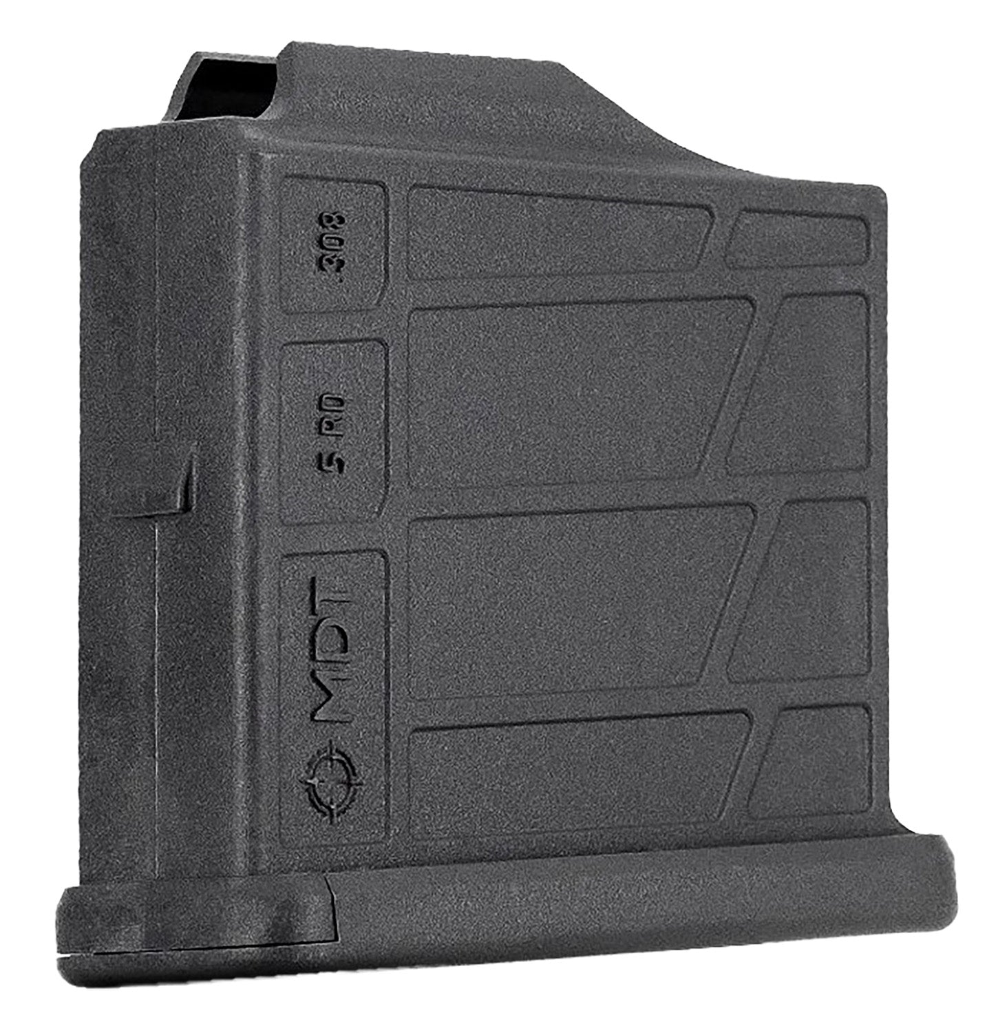 MDT AICS 5rd Extended Magazine 6.5 Creedmoor / .308 Win Short Action Black Polymer