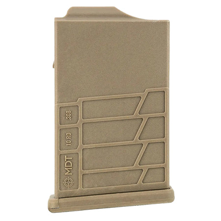 MDT AICS 10rd Extended Magazine .308 Win / 6.5 Creedmoor Short Action FDE Polymer