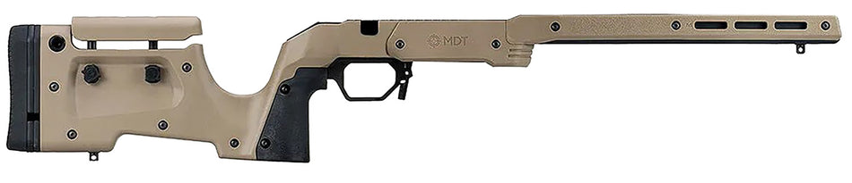 MDT 104692FDE XRS Chassis FDE Aluminum Polymer Panels Adj Cheekrest M-LOK Forend Fits Savage SA