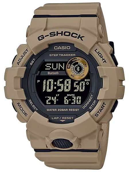G-Shock MOVE GBD800UC-5 Power Trainer Fitness Tracker Watch Tan