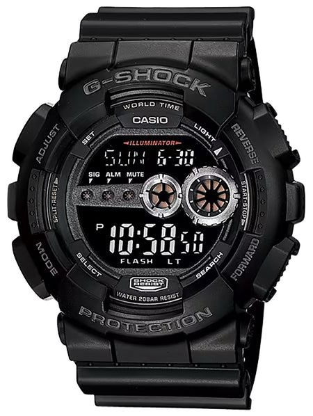 G-Shock GD1001B Tactical Black G-LIDE Tide Watch Stainless Steel Bezel