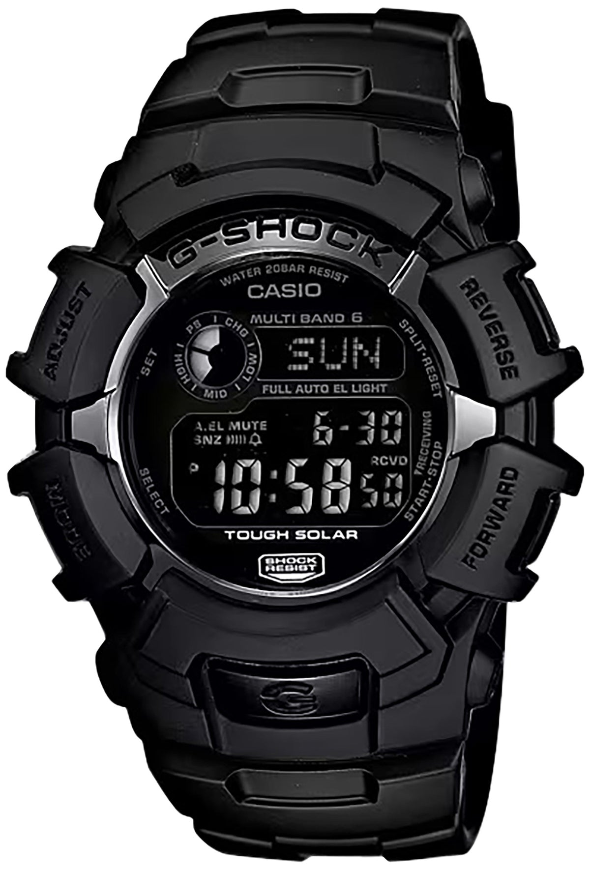 Casio G-Shock GW2310FB-1CR Tactical Black Solar Atomic Watch