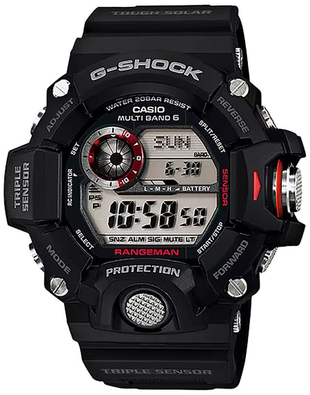 G-Shock Rangeman GW94001 Triple Sensor Compass Watch Black 145-215mm