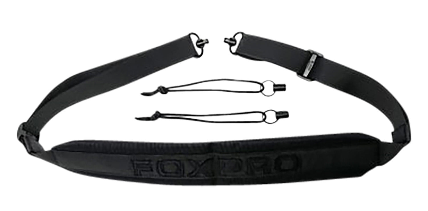 Foxpro SLINGFXPBLK Black Nylon Adjustable Carry Sling with QD Attachment Points