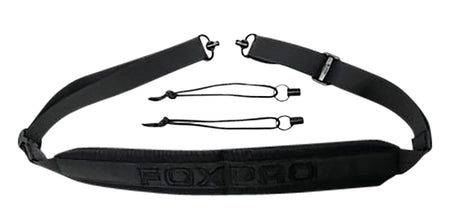 Foxpro SLINGFXPBLK Black Nylon Adjustable Carry Sling with QD Attachment Points