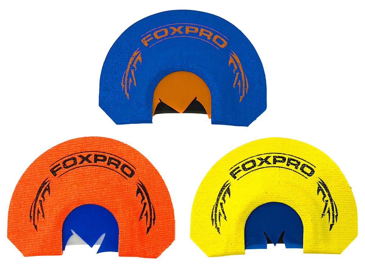 Foxpro Spurtaker Combo Turkey Mouth Call 3-Pack - Heinous Hen, Hypnotic Hen, Hecklin' Hen