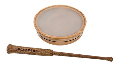 Foxpro Honey Pot Turkey Pot Call - Ceramic Surface, Honey Locust Wood, Ipe Wood Striker