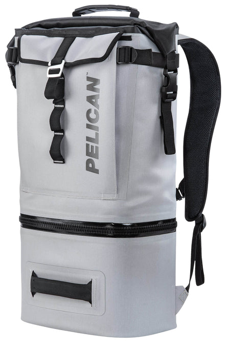 Pelican 19QT Soft Backpack Cooler - Light Gray