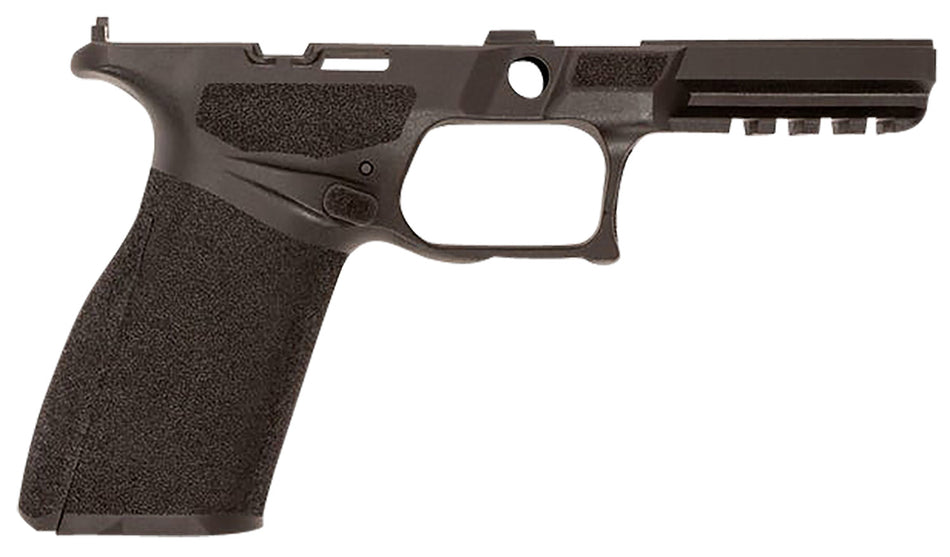 Springfield Armory EC1002STRET Echelon Grip Module Medium Standard Texture Black Polymer with Ambi Mag Release