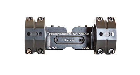 MasterPiece Arms BAMOUNT341125 MPA BA Bolt Action 34mm Optic Mount Black