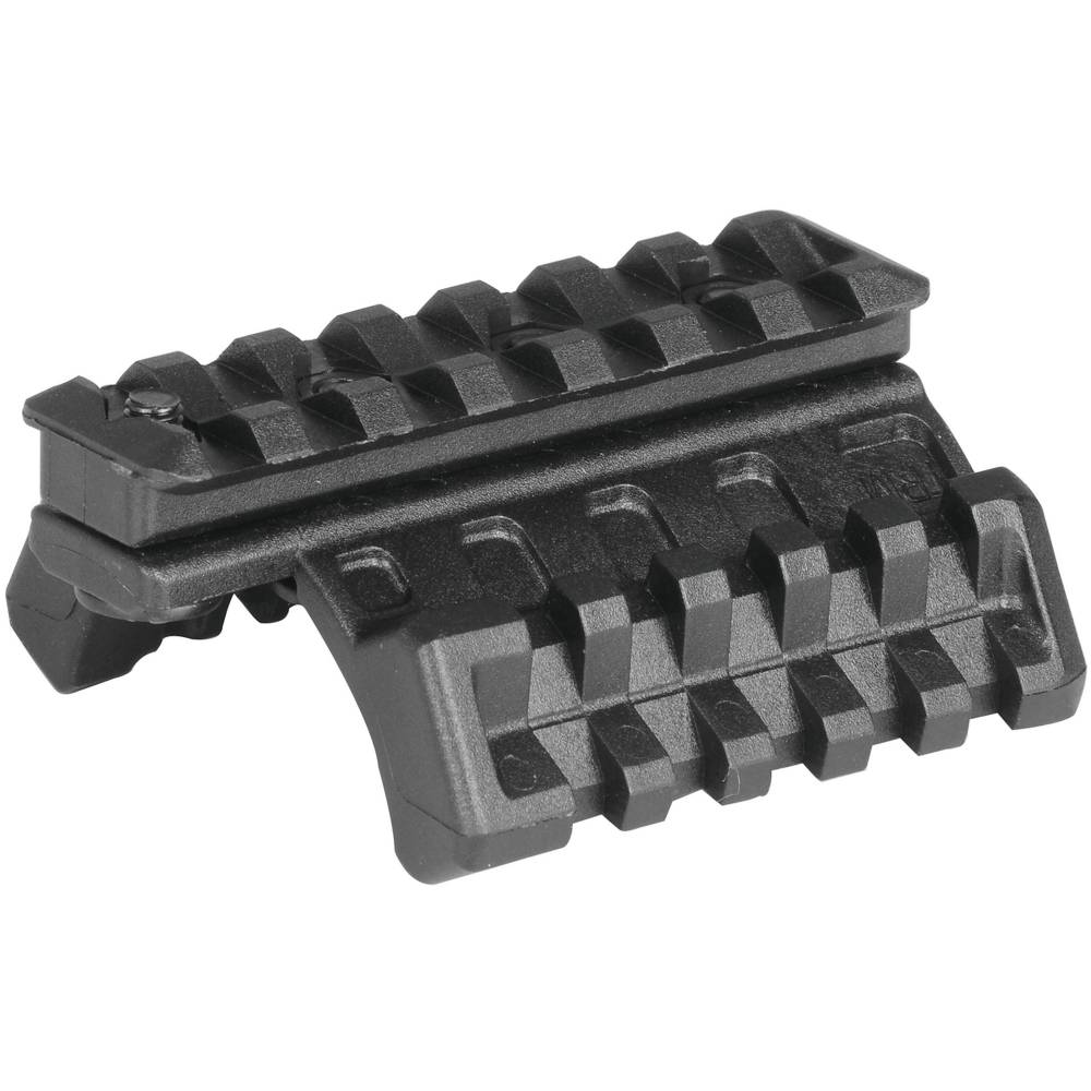 CAA M16/AR15 Triple Rail Mounting System 1x3" and 2x2.5" Rails Poly Black