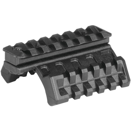CAA M16/AR15 Triple Rail Mounting System 1x3" and 2x2.5" Rails Poly Black