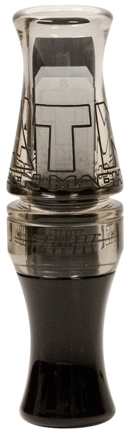 Avian X Zink ZNK6024 ATM Green Machine Single Reed Duck Call Gun Smoke Polycarbonate