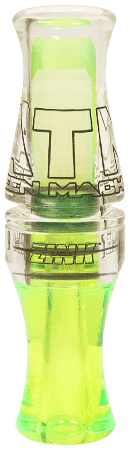 Avian X Zink ZNK6027 ATM Green Machine Single Reed Duck Call Lemon Drop Polycarbonate