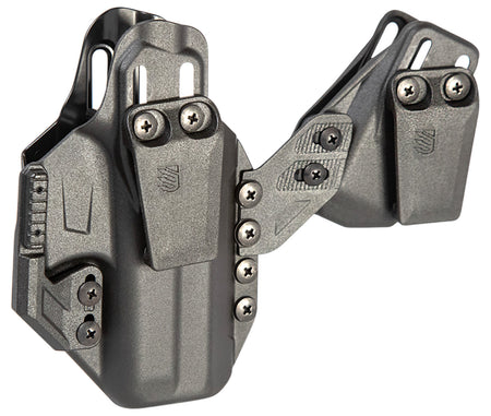 Blackhawk Stache Base IWB Holster Kit Black Polymer Belt Clip Fits Sig P320 w/TLR 7/8 Ambidextrous