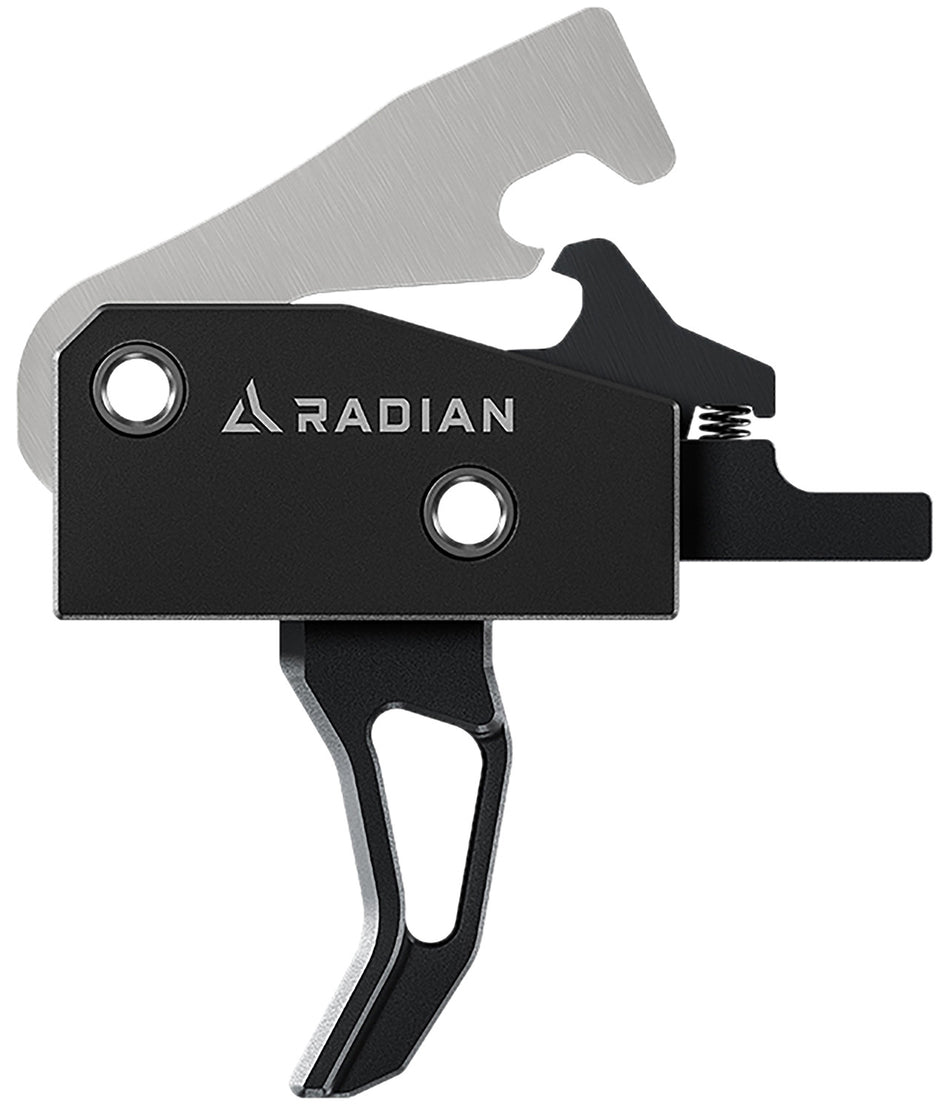 Radian Weapons ACC001 Vertex Single-Stage Curved Trigger, 3.5-4 lb Pull, Black, AR-Platform