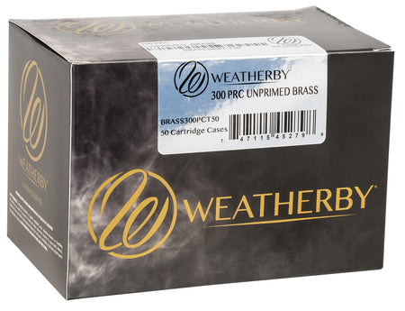 Weatherby BRASS300PCT50 300PRC Unprimed Rifle Brass 50 Count