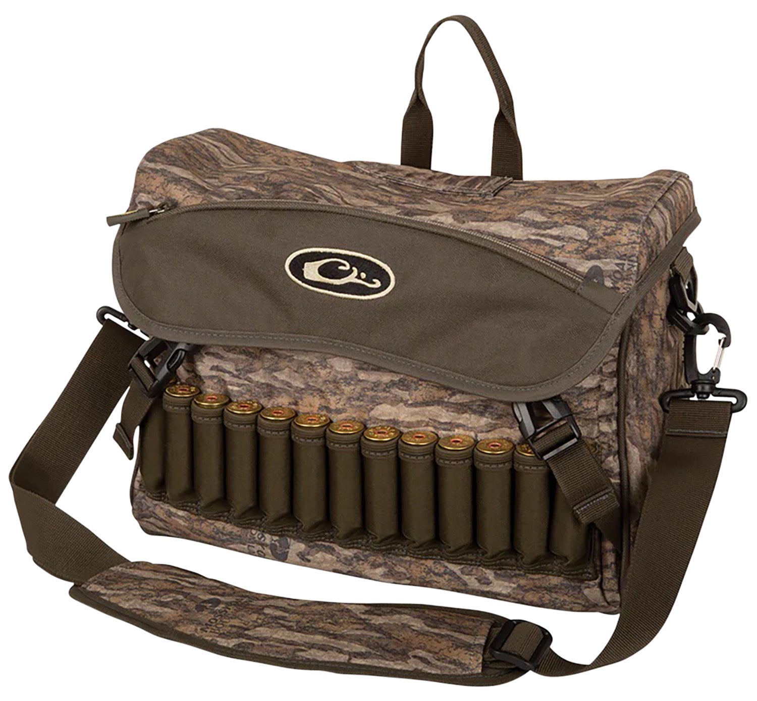 Drake Waterfowl DA1040006 Shoulder Bag 2.0 Mossy Oak Bottomland 6 Pockets