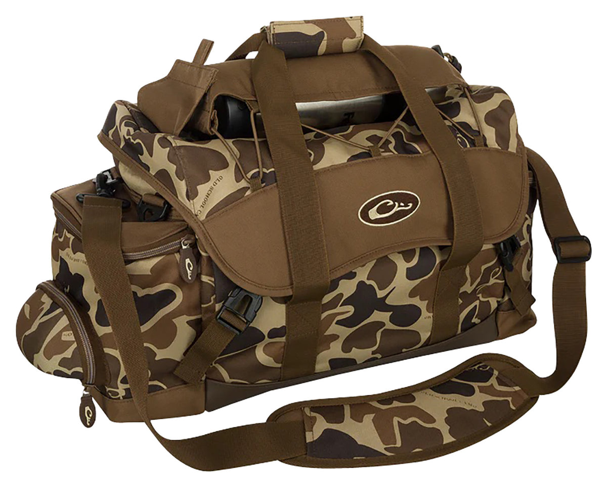 Drake Waterfowl DA2020016 Large Blind Bag with 18 Pockets, Sunglass Pocket and Thermos Sleeve