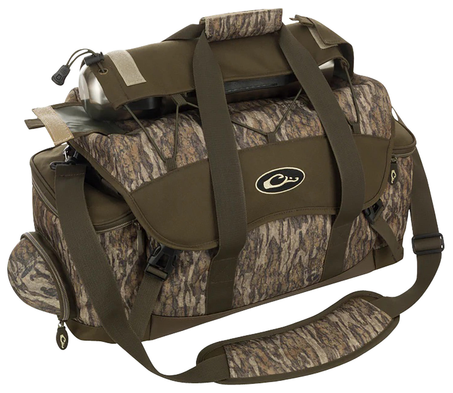 Drake Waterfowl DA2030006 Extra Large Blind Bag with 20 Pockets, Sunglass Pocket and Thermos Sleeve