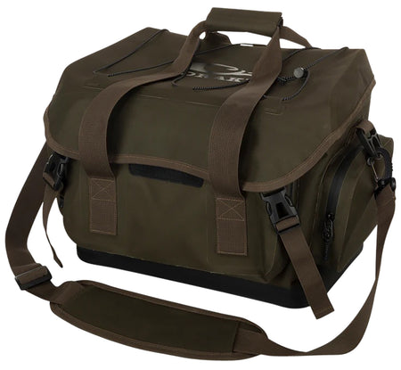 Drake Waterfowl DA4300GTB2 HND Medium Blind Bag Green Timber with Interior Pockets and Waterproof Zippers