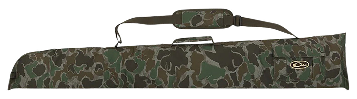 Drake Waterfowl DW3110037 Side-Opening Shotgun Case with Choke Tube Pocket and Adj. Strap